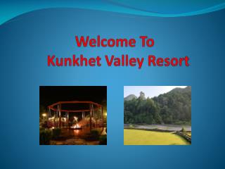 Luxury resort in Corbett