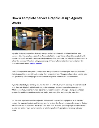 Exhibition stand graphics