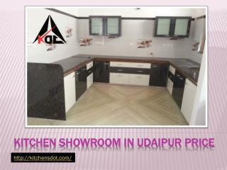 Kitchen Showroom in Udaipur Price