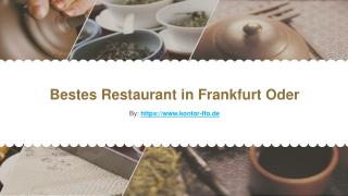 Bestes Restaurant in Frankfurt Oder