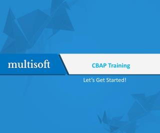 CBAP Training