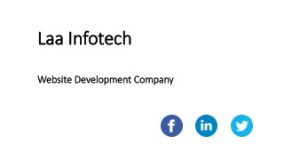 Website Development Company | Web Design Company - Laa Infotech