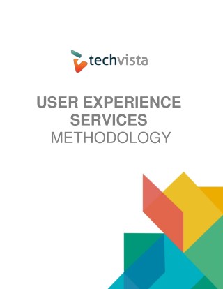 User Experience Services Methodology