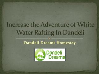 Increase the Adventure of White Water Rafting In Dandeli