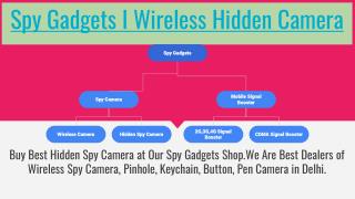Spy Hidden Camera In Delhi India I Mini Spy Cameras