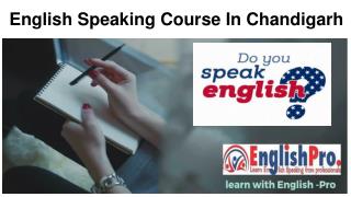 English Speaking Course In Chandigarh