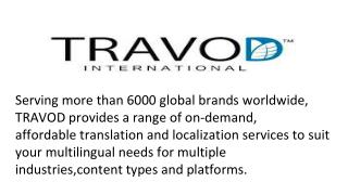 Travod International - Premier Translation Solutions