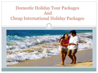 Cheap International Holiday Packages