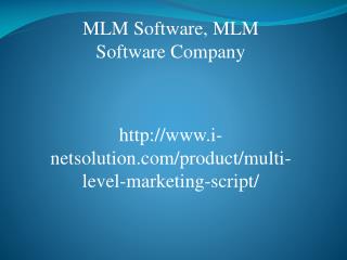 MLM Software Company