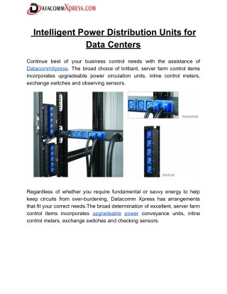 Power Distribution Units | Power Distribution Suppliers in birmingham