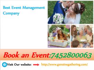 Best Event Management Companies in Delhi