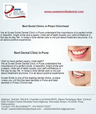 Good Dentist in Pune | Best Orthodontist in Pune | Dental Clinic in Pune - Sweet Smile Dental