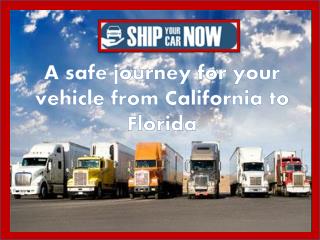 Ship car anywhere with affordable cost: