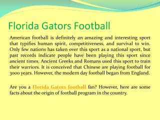 Florida Gators football