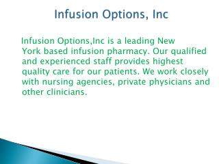 Infusion Options, Inc