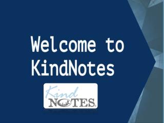 Long Distance Relationship Gift- Kindnotes.com