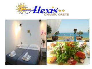 Book Alexis Hotels in Crete at Reasonable Prices