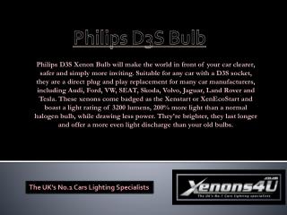 Philips D3S Bulbs