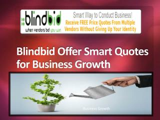 Extend your small business on blindbid