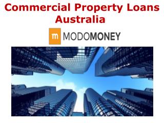 Commercial Property Loans Australia