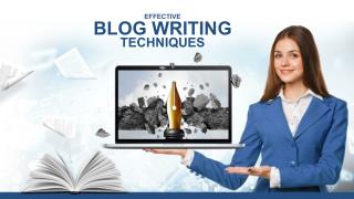 Effective blog writing techniques