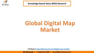 Global Digital Map Market Segmentation