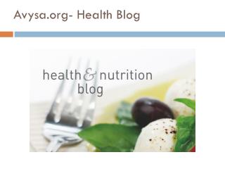 Avysa.org- Health Blog