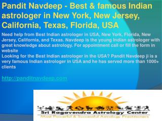Pandit Navdeep - Get love back by vashikaran specialist astrologer in New York, New Jersey, California, Texas, Florida,
