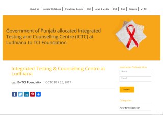 Integrated Testing & Counselling Centre at Ludhiana