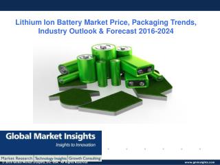 Trends in the Lithium Ion Battery Market - Forecast to 2024