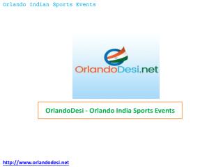 OrlandoDesi – Orlando Indian Sports Events