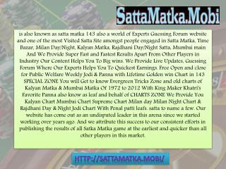 Expert Tips to Play Matka Game by SattaMatka.mobi