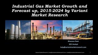 Industrial Gas Market Global Scenario, Market Size, Outlook, Trend and Forecast, 2015 – 2024