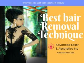 Best Hair Removal Technique