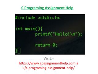 C Programming Assignment Help|Help with C Programming Assignment