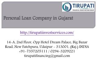 Personal Loan Company in Gujarat
