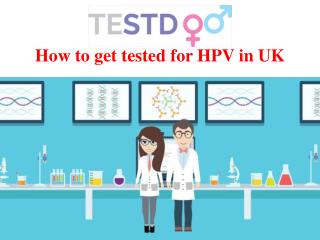 How to get tested for HPV in UK