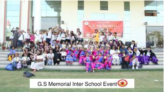 G.S Memorial Inter School Event