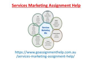 Services Marketing Assignment Help | Marketing Assignment Help