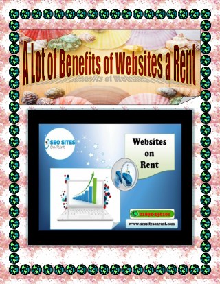 A Lot of Benefits of Websites a Rent