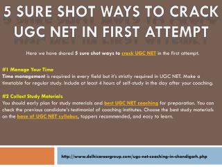 5 Sure Shot Ways to Crack UGC NET in First Attempt