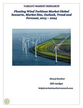 Floating Wind Turbines Market Global Scenario