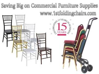 Saving Big on Commercial Furniture Supplies