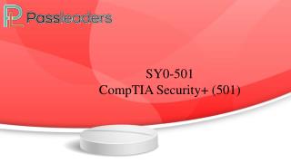 CompTIA Security SY0-501 - SY0-501 Braindumps - SY0-501 Passleaders