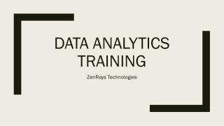 Data Analytics Training in Bangalore