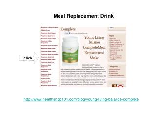 Complete Meal Replacement Shake