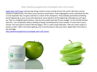 Apple Stem Cell Cream-Ultimate Performance For Face Glow