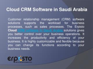 How CRM Software in Saudi Arabia helps to improve sales and marketing?