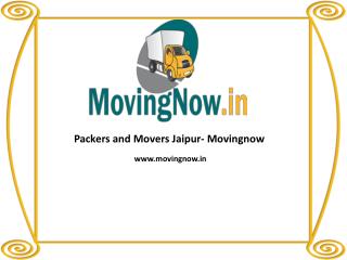 Packers and Movers Jaipur - Movingnow