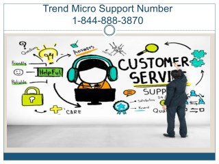 Trend Micro Support Number Canada 1 844-888-3870